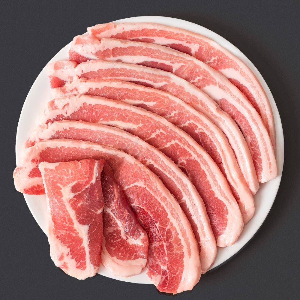 상품 이미지: 케이미트 삼겹살 1kg 구이용 보쌈용 이베리코 목살 항정살