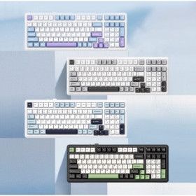 상품 이미지: 독거미 경해축 /신월축 AULA F99 무선 게이밍 기계식 키보드 핫스왑/99키/8000mAh /Gasket구조