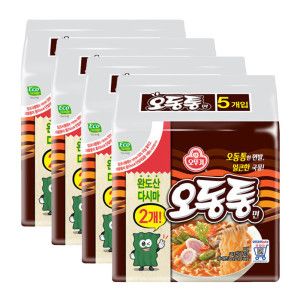 상품 이미지: 오뚜기 오동통면(5개입) x 4팩(총20개입)