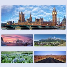 상품 이미지: 세계 풍경 건축물 감성사진 장패드 L 800x300x4mm / 디자인장패드 감성장패드 예쁜마우스장패드 예쁜키보드