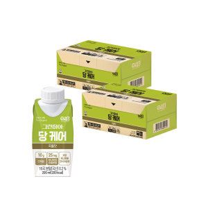 상품 이미지: 정식품 그린비아 당케어 곡물맛 200ml 18팩 x 2박스 (총36팩)