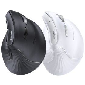 상품 이미지: 유그린 버티컬 인체공학 트리플 멀티태스킹 무선 블루투스 무소음 마우스 4000DPI MU008