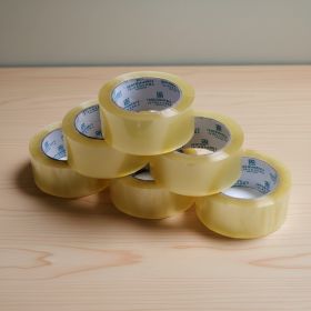 상품 이미지: 6개입) 메디케이알 박스테이프 포장용 택배 OPP 경포장 투명 40m x 6개입