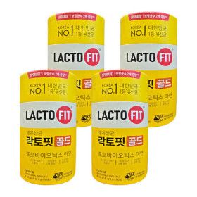 상품 이미지: 종근당건강 락토핏 골드 (리뉴얼)  2g x 50포 x 4통(200일분) HI