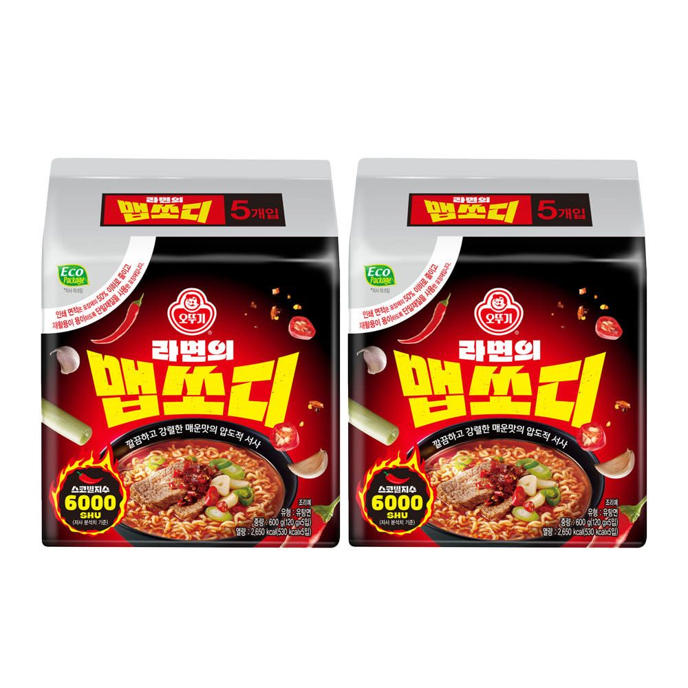 상품 이미지: 오뚜기 라면의 맵쏘디 120g, 10개