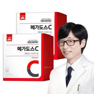 상품 이미지: 메가도스C 3000 고함량 비타민C 100포 X 2개