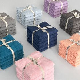 상품 이미지: (주말20%+18%) 테리파머 호텔수건 무형광 고중량 180g 수건 10장 수건세트 타올 목욕 타월 세면 호텔타올