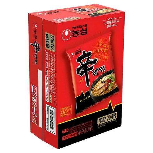 상품 이미지: 신라면 120g, 20개