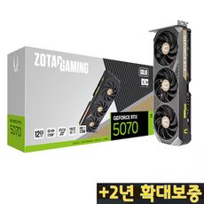 상품 이미지: ZOTAC GAMING 지포스 RTX 5070 SOLID OC D7 12GB 그래픽카드 VGA