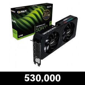 상품 이미지: PALIT 지포스 RTX 5060 Ti DUAL D7 8GB 이엠텍 E