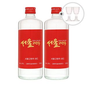 상품 이미지: 한국고량주 레드 35도 375ml x2병