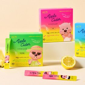 상품 이미지: 1+1 잔망루피 애사비 제로슈가 저칼로리 맛있는 애플사이다비니거