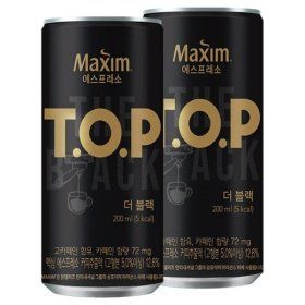 상품 이미지: 맥심 티오피 더블랙 200ml x 36캔