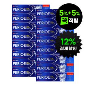 상품 이미지: (5%+5%적립) (12%결제할인) 페리오 뉴후레쉬 알파 치약 170g 16개