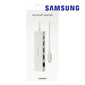 상품 이미지: 삼성정품 멀티포트 어댑터 USB허브 C타입 LAN EE-P5400