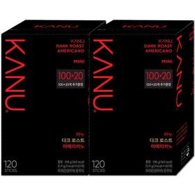 상품 이미지: 카누 미니 다크 120TX2개 총 240T