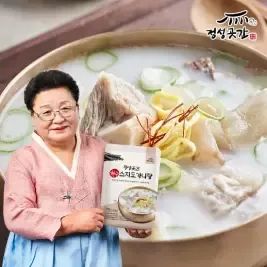 상품 이미지: 정성곳간 강순의 명인의 한우 스지 도가니탕 700g 6팩