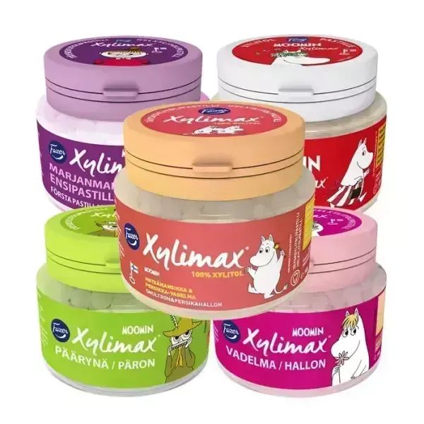 상품 이미지: 핀란드 직수입 자일리톨 질리맥스 5개 / 리틀미이 휴대용 소포장 / 혼합구성