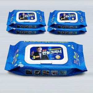 상품 이미지: 동성만능크리너 100매 캡형 X 5개 청소물티슈 세정티슈