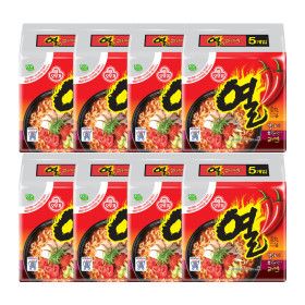 상품 이미지: 오뚜기 열라면 멀티팩(5개입) x 8팩(총40개입)