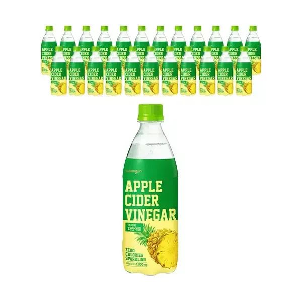 상품 이미지: 애사비 파인애플 500ml, 24입, 1개