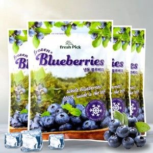 상품 이미지: USA 월드홀마켓 IQF 냉동 블루베리 1kgx4봉