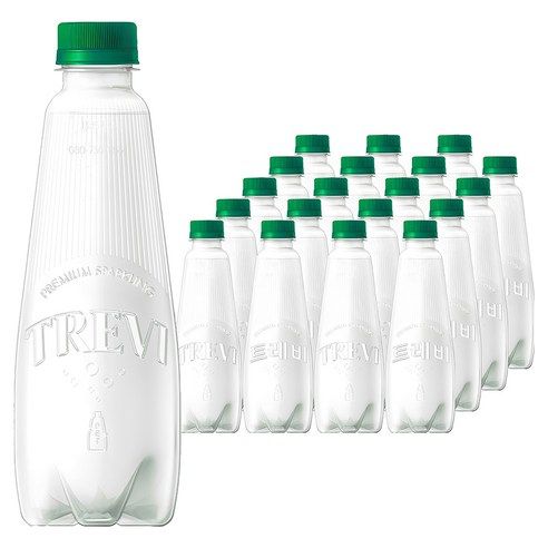 상품 이미지: 트레비 ECO 탄산음료 라임 무라벨, 350ml, 20개