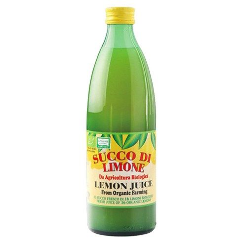 상품 이미지: 유로푸드 유기농 레몬주스, 500ml, 1개