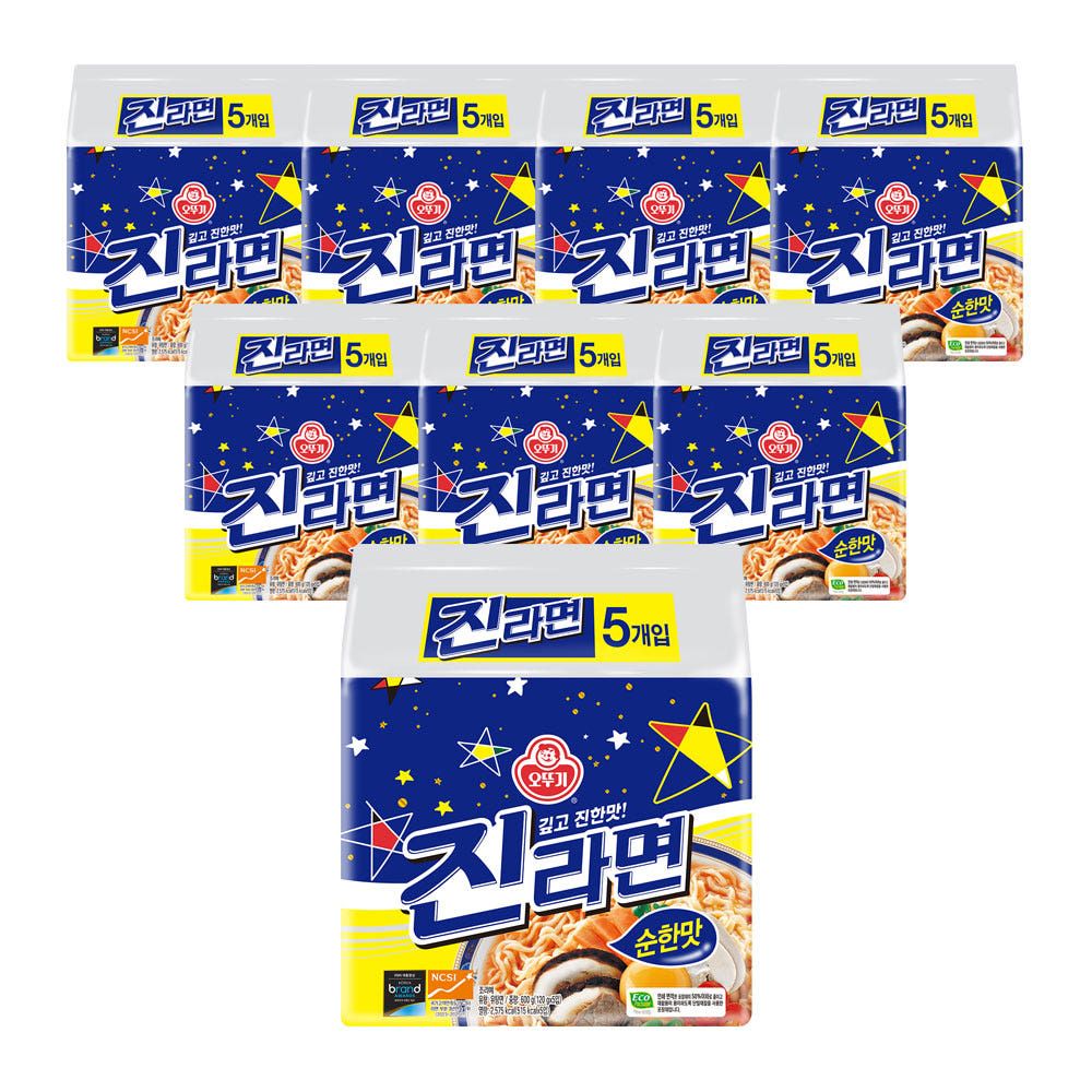 상품 이미지: 오뚜기 진라면 순한맛 120g, 40개