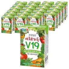 상품 이미지: 정식품 건강담은 야채가득 V19, 145ml, 24개
