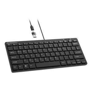 상품 이미지: 맥스틸 GM-K20C 저소음 USB C타입 태블릿 맥북 아이패드 컴퓨터 노트북 사무용 사무실 유선 미니 키보드