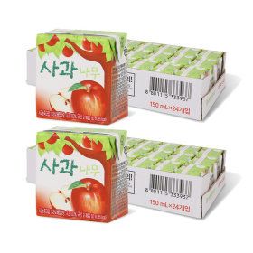 상품 이미지: 사과나무 150ml x 48입(24입+24입)