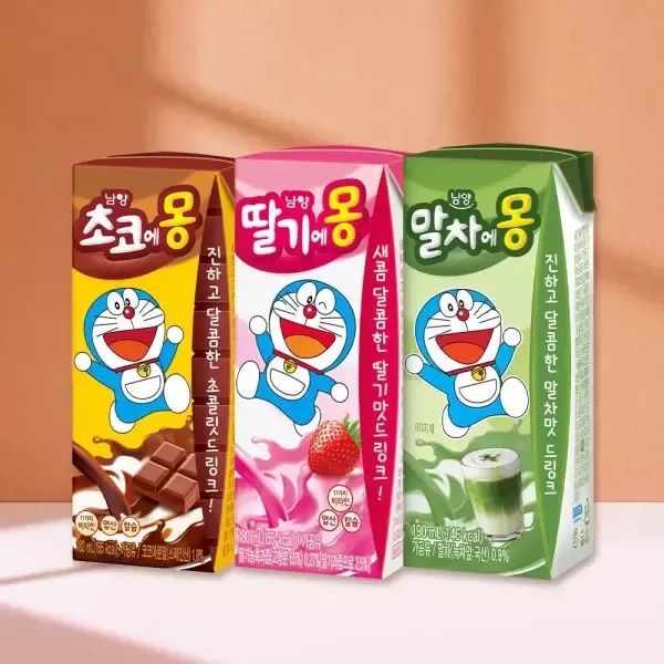 상품 이미지: 남양 초코에몽 골라담기 초코에몽/딸기에몽/말차에몽 190ml 24팩+24팩