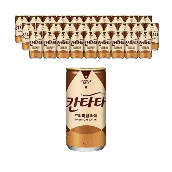 상품 이미지: 칸타타 프리미엄 라떼, 175ml, 30개