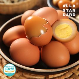 상품 이미지: 올스탠다드 탱글쫀득 건강 맥반석 구운란 30구/60구 국내산 올스탠다드 #무살충제#중란대란