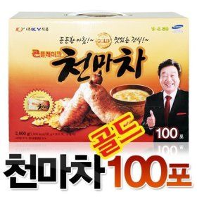 상품 이미지: KY식품 콘플레이크 천마차 골드 100포