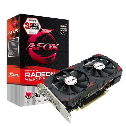 상품 이미지: AFOX 라데온 RX 580 2048SP D5 8GB 디앤디컴