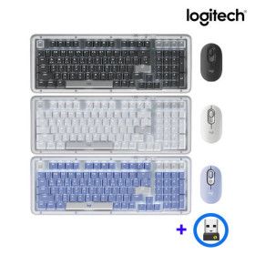 상품 이미지: 로지텍코리아 ALTO KEYS K98M 무선 블루투스 키보드+POP 무소음 마우스 세트