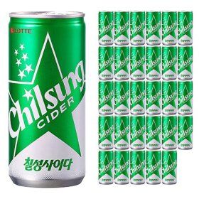 상품 이미지: 롯데 칠성사이다 210ml x 30캔