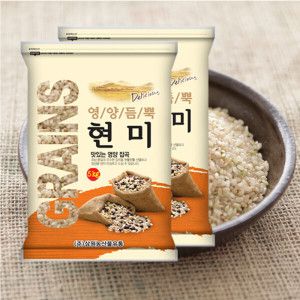 상품 이미지: 삼원농산 현미 10kg (5kg/2개) - 2025년산 햇 현미