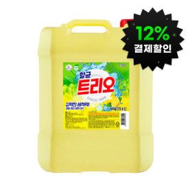 상품 이미지: (12%결제할인)주방세제 항균 트리오 14kg (말통)