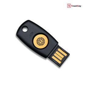 상품 이미지: TRUSTKEY 파이도 PIN 터치 보안키 T110 FIDO2 U2F Security Key USB-A타입
