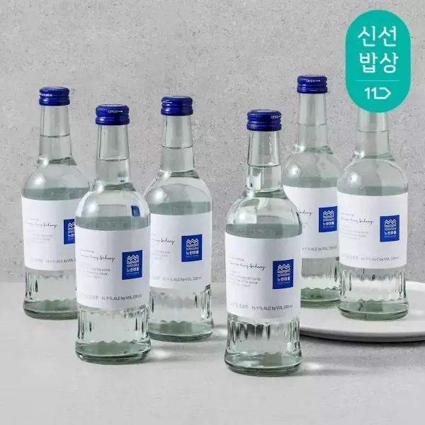 상품 이미지: 배상면주가 느린마을증류주 16.9도 330ml x 6병