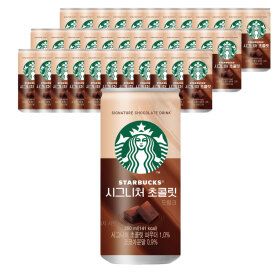 상품 이미지: 동서 스타벅스 시그니처 초콜릿 200ml X 36캔 초코라떼