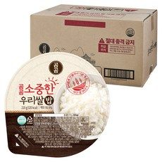 상품 이미지: 곰곰 소중한 우리쌀밥, 210g, 36개