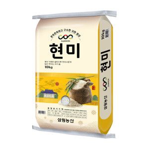 상품 이미지: 삼원농산 현미 10kg - 2025년산 햇 현미