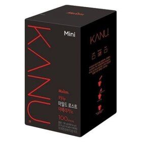 상품 이미지: 동서)맥심카누 미니 마일드로스트 아메리카노 100T