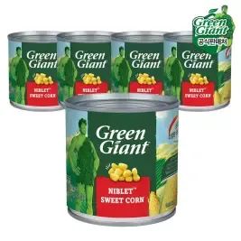 상품 이미지: [T 쇼페] 탱글식감 그린자이언트 니블렛 스위트콘 340g X 5캔