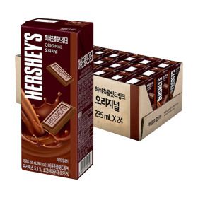 상품 이미지: 허쉬 초콜릿 드링크 오리지널 235ml X 24팩