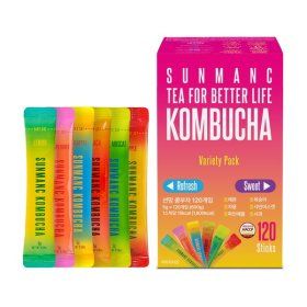 상품 이미지: 콤부차 버라이어티 팩 120개입